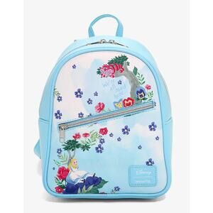 Loungefly Disney Alice In Wonderland Watercolor Mini Backpack